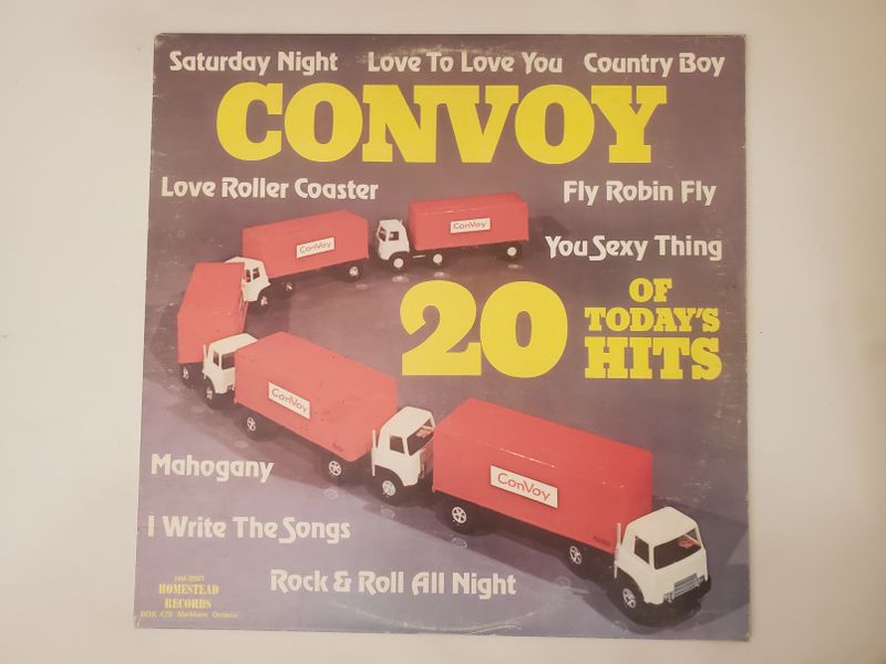 Various Artists Convoy: 20 of Today's Hits vinyl record